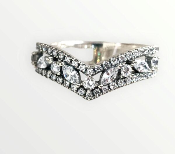 Anillo Hueso de los deseos doble