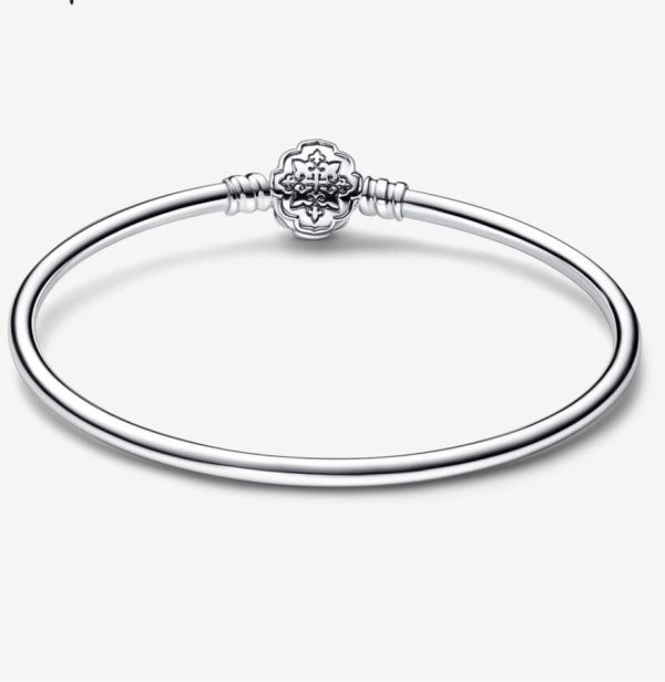 Pulsera Rígida Princesa Jasmine Aladdin de Disney Pandora Moments - Imagen 3