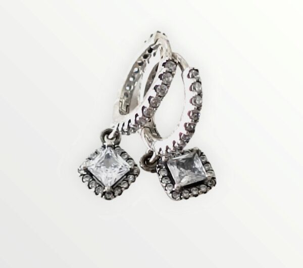 Pendientes de circonia cubica - Imagen 2