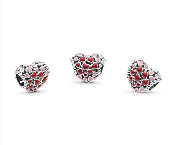 Charm Estallido de Amor Corazón Rojo - Imagen 3