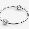 Charm Corazón Nivelado Brillante - Imagen 4