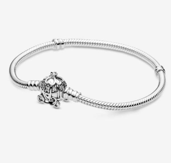 Pulsera Moments de Pandora con Cierre de Carroza Calabaza de Cenicienta de Disney