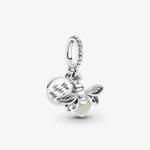 Charm Colgante Luciérnaga Brillante