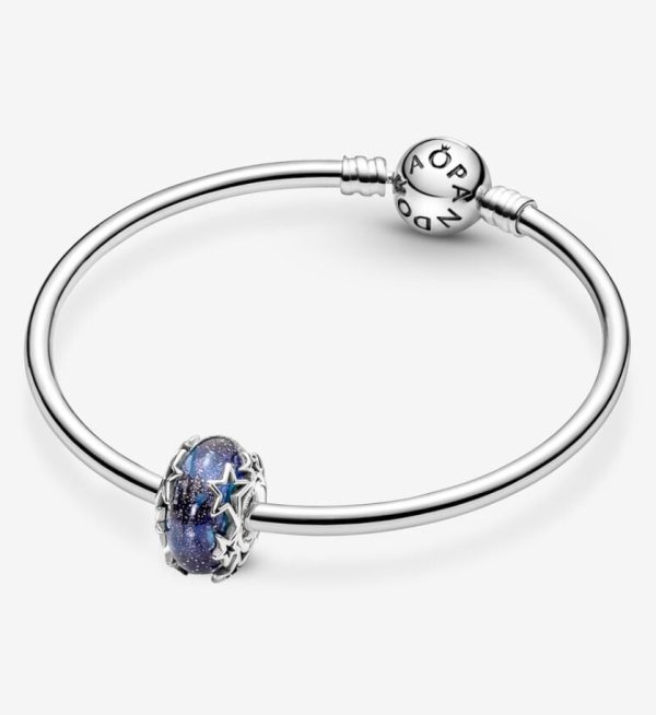 Charm de Cristal de Murano Galaxia y Estrellas - Imagen 3