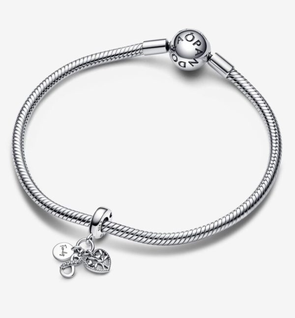 Charm Colgante Triple Infinito Familia - Imagen 3