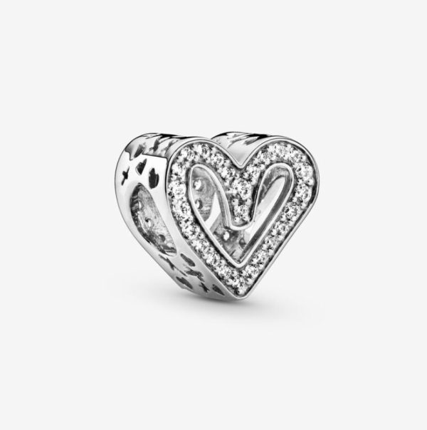 Charm Dije de Corazón Brillante