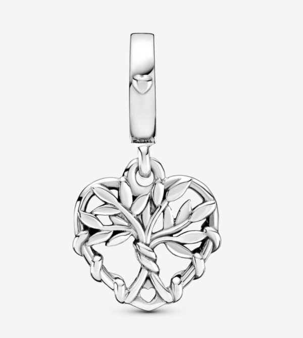 Charm Colgante Árbol Genealógico de Corazón - Imagen 2