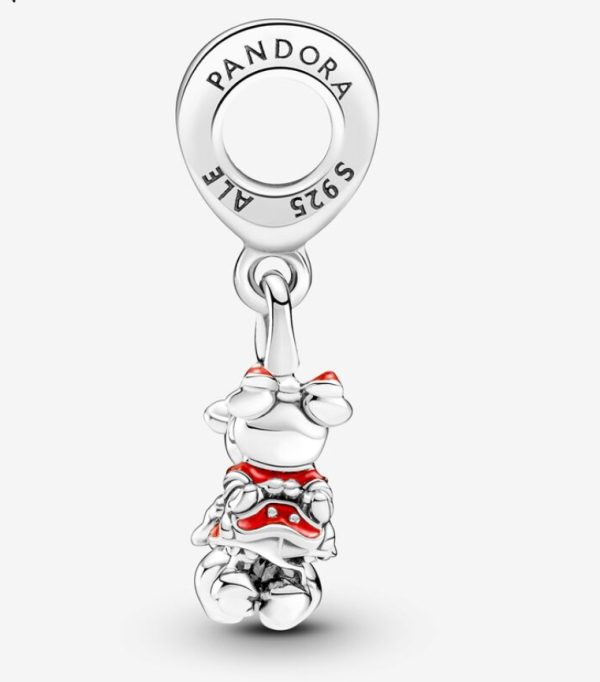 Charm Colgante Beso de Mickey y Minnie Mouse de Disney - Imagen 4