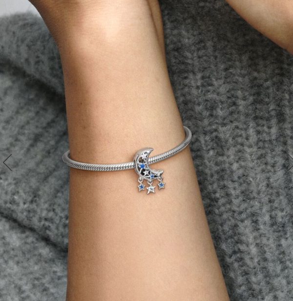 Charm Estrellas y Luna Creciente - Imagen 4