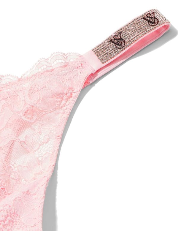 Victoria's Secret VERY SEXY Panti Brasilera de Encaje Con Tira Brillante - Imagen 3