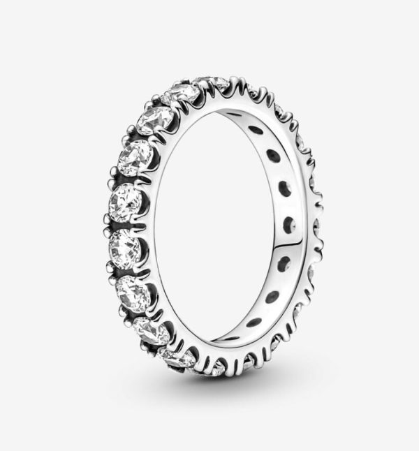 Anillo Eternity Brillante Pandora Talla 8