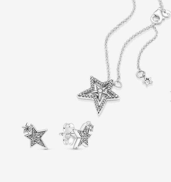 Conjunto de regalo Estrellas Asimétricas Brillantes