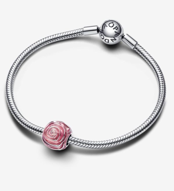 Charm Rosa Rosa Floreciendo - Imagen 2