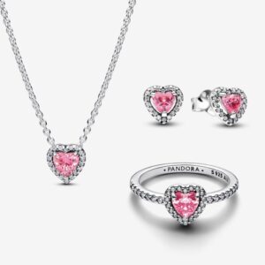 Set de Corazones Rosa