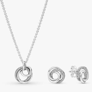 Conjunto de joyería Círculos de Familia Para Siempre